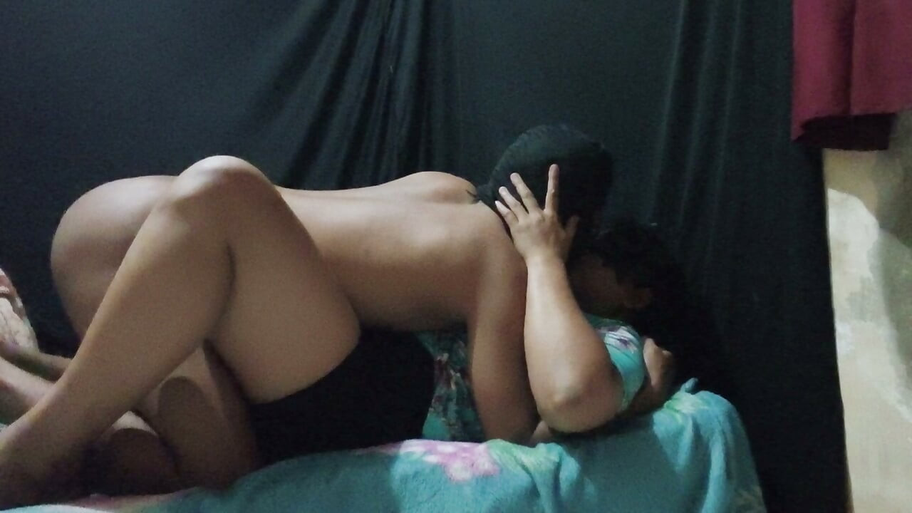 Malay Girl Shows In A Room With Her Boyfriend