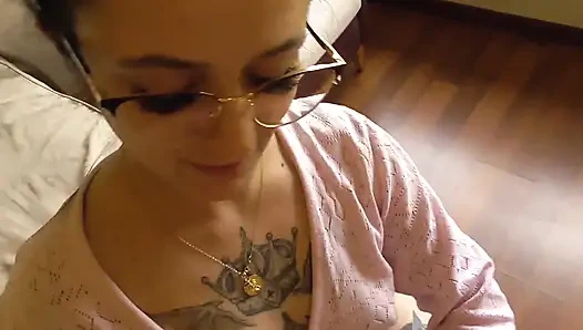 Sex with Holy Machiavelli with cumming on her beautiful feet