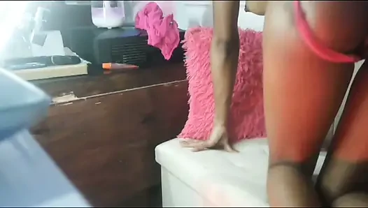 Anal? Stepdaughter plugging her ass on camara