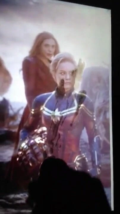 Iconic moment from "Brie Larson 'Captain Marvel' Cum Tribute (2)"