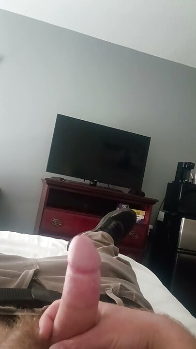Stroking Cumshot