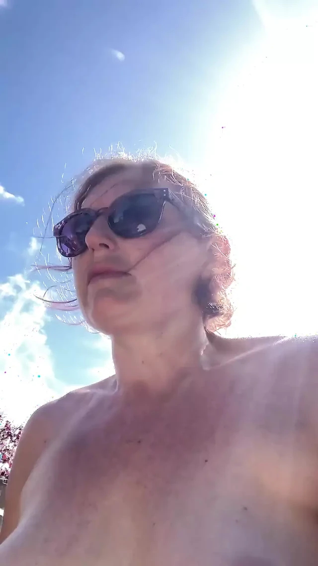Topless Woodworking in the Garden