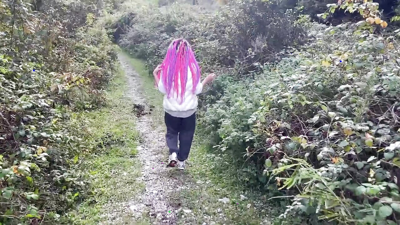 I Met Pervert Submissive Girl Outdoor and Punished Her Pussy