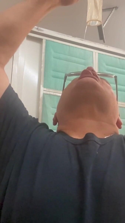 Spectacular moment from "Filled Condom"