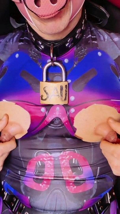 Unforgettable moment from "Nipple Pump  PIG Slut Whore"
