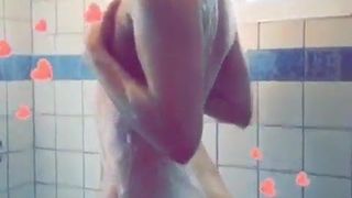 Sexy trap in the shower