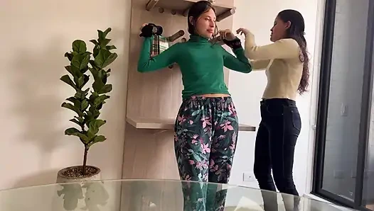 I read my best friend's chats and she's a lesbian who ends up fucking me