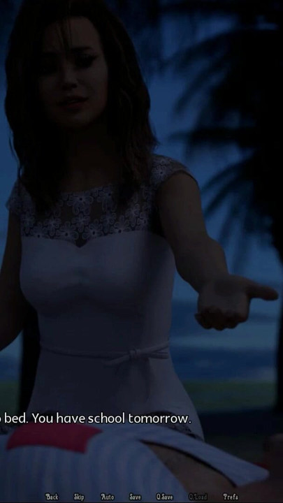 Unforgettable moment from "Matrix Hearts (Blue Otter Games) - Part 6 - Beach Chit-Chat By LoveSkySan69"