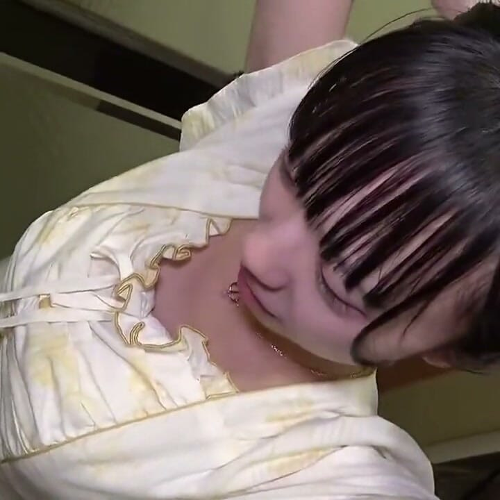 Uncensored G-cup Beauty Advisor Girlfriend - Two Creampies in Our Private Sex Video