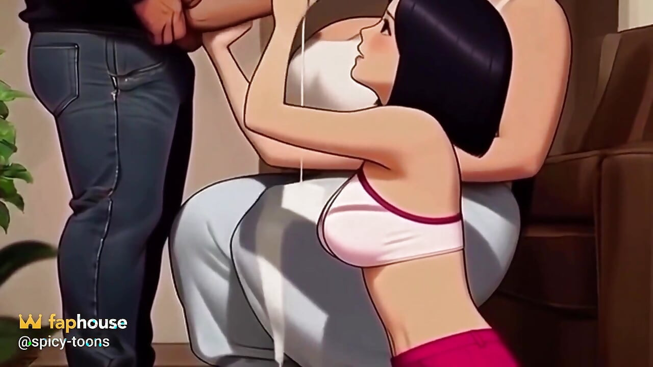Korean MILF's Stepdaughter Always Walks in