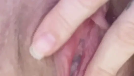 Geile schwangere muschi fühlt orgasmus