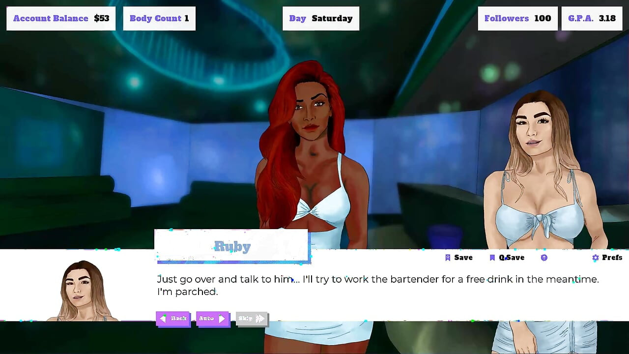 College-verrückte: desi college-mädchen verführt einen typen im club, episode 21