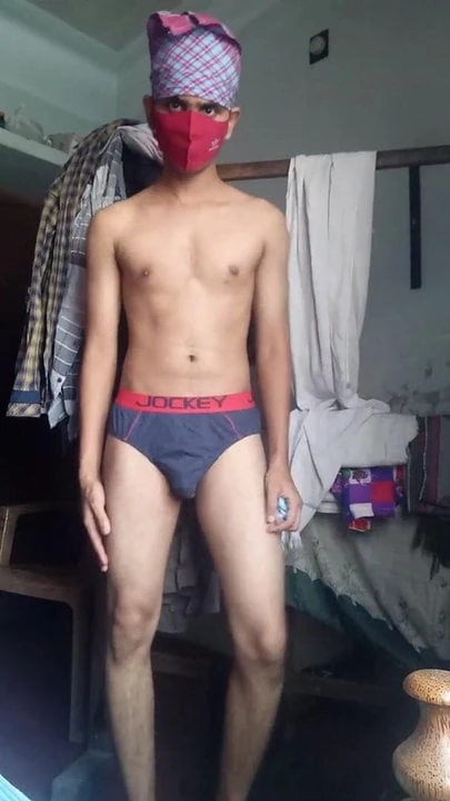 Indian twink in underwear