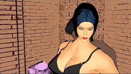 Two men fucked the mistress together