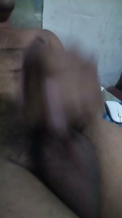 Man masturbating