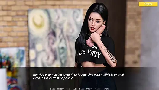 Rosewater manor: horny girl wants a dick, but all she could get is to fu...