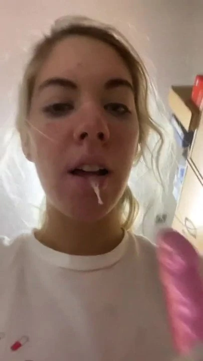 Using My Pink Silicone Dildo