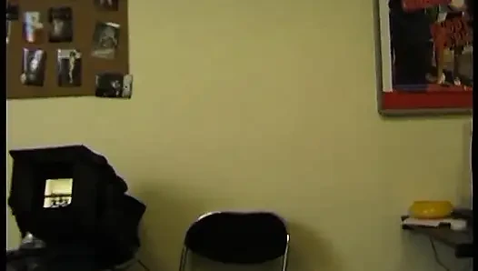 Spex brunette sucking cock and getting doggystyled in pov