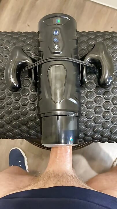 Big Stroker Toy Makes Me Cum Four Times! POV Demo