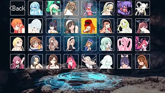 Хентай игра - Гравинг гравюза - соблазнение крепости Суккуб все сцены H - Pixel хентай