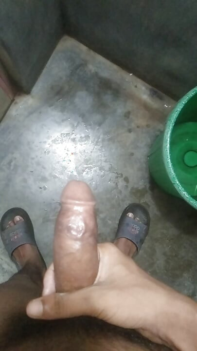 so I went to the bathroom, put soap on my hands, and slammed the handle