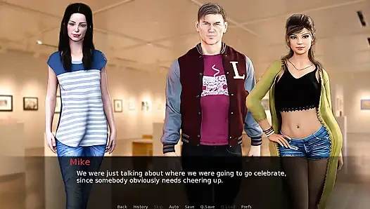 Schlampentage im sommer: versautes und strebsames mädchen in einem nachtclub-Ep3