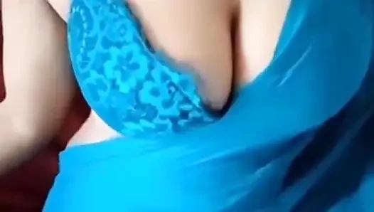 Sexy Girl Playing with Her Boobies
