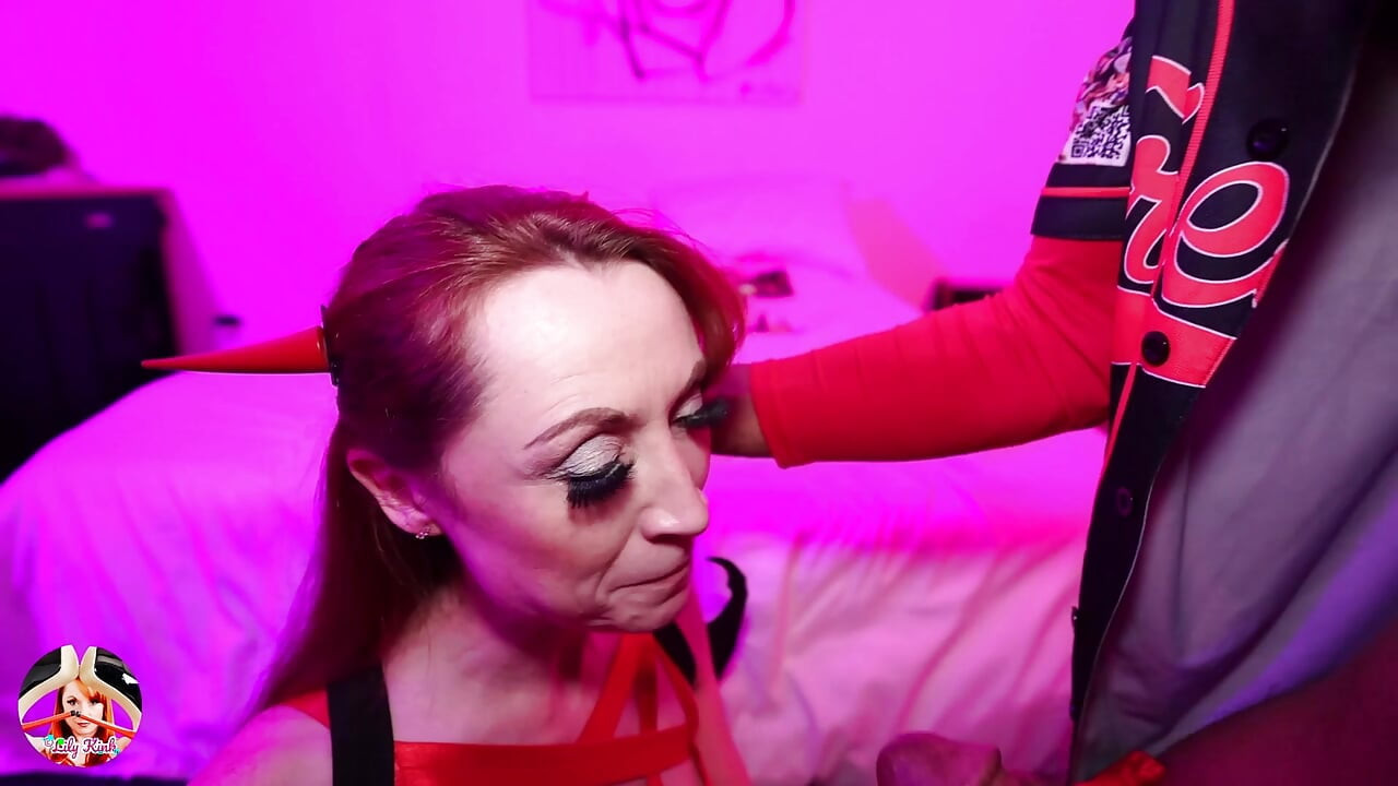Lily Kink Loves BBC: AJ Fresh BJ and Pussy Fuck Stretching