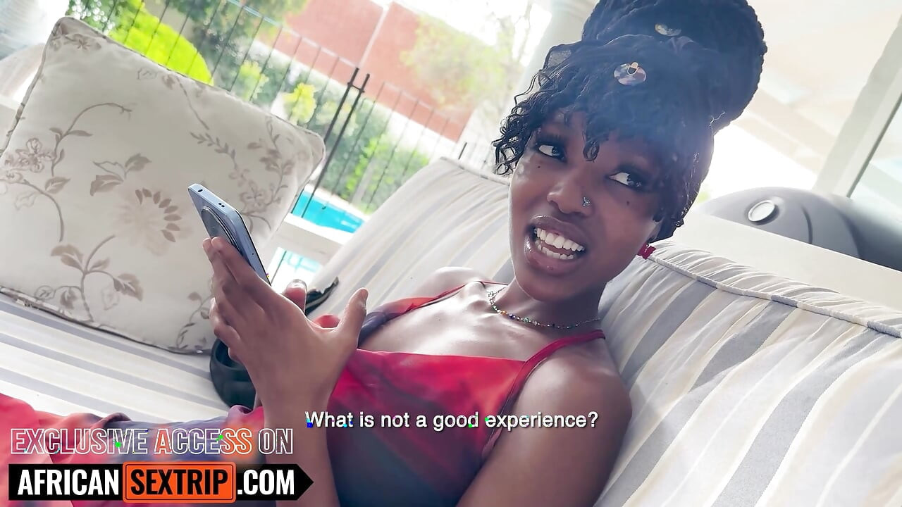 My 18YO EBONY GIRLFRIEND confessed she wanted to star in a homemade sex tape... so I hit record