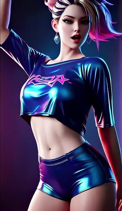 Akali's Fierce SOLO Dance (JENNIE - SOLO) KDA 3D Dance