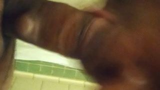 Black bottom eating Mexican dick in lock up