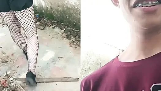 I GO OUT WITH MY SISTER-IN-LAW TO AN ABANDONED HOUSE PART 1
