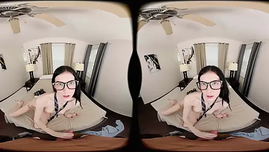 FORBVR - deine geile teen-studentin will schwanz auf dem feldausflug pOV lutschen und ficken