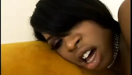 Sexy Lacey Duvalle does a lesbian scene with her black girlfriend