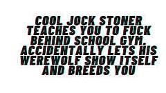 Cool jock werewolf te enseña a follar