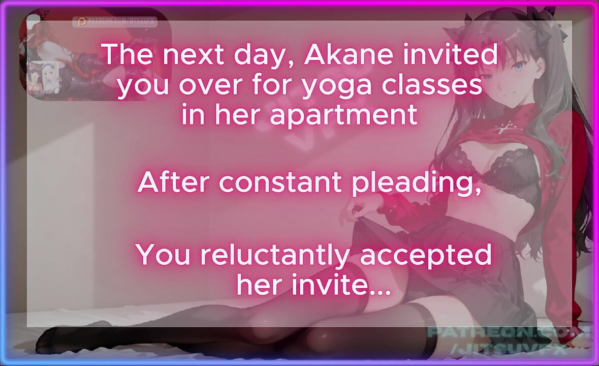Akane Kurokawa potrzebuje cię, aby uwolnić się od jej stresu!  JoI (obrzezanie, Paizuri, Ręczna robota, Fellatio, seks)