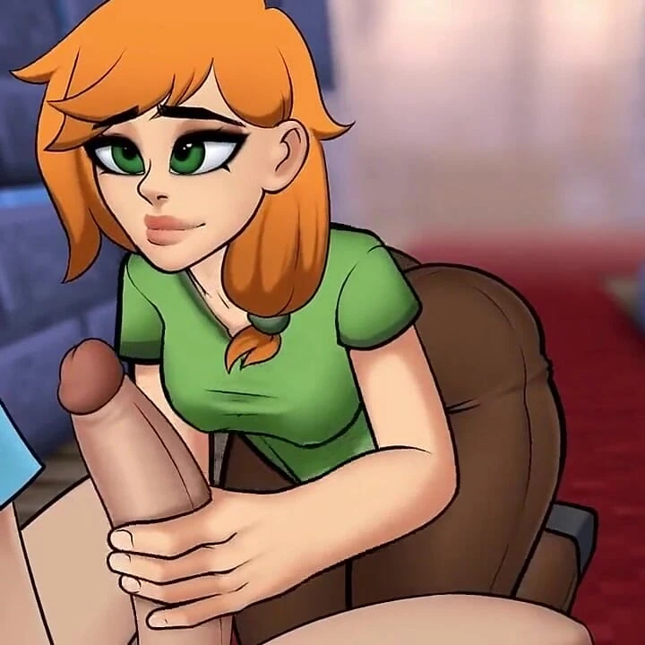 Bricolage excité, Hentai, Jeu d’artisanat excité - partie 2 - Alex Branlette par Loveskysan69
