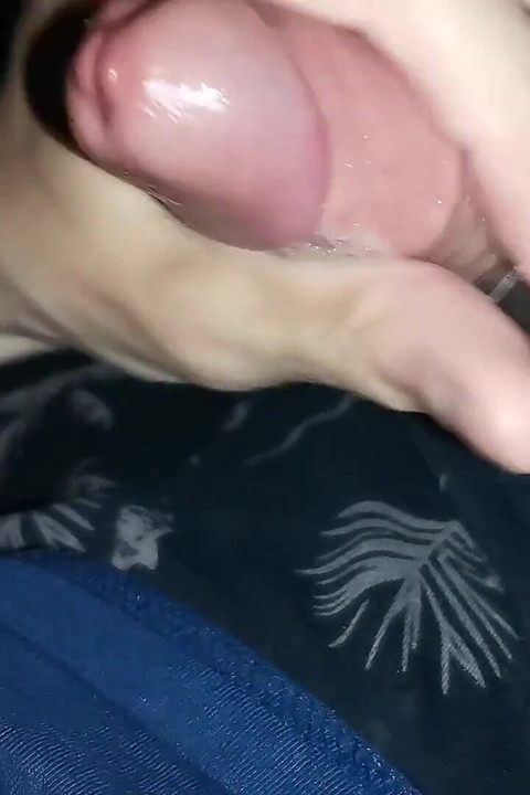 He Came Hard and Covered Himself in a Fountain of Hot Sperm!