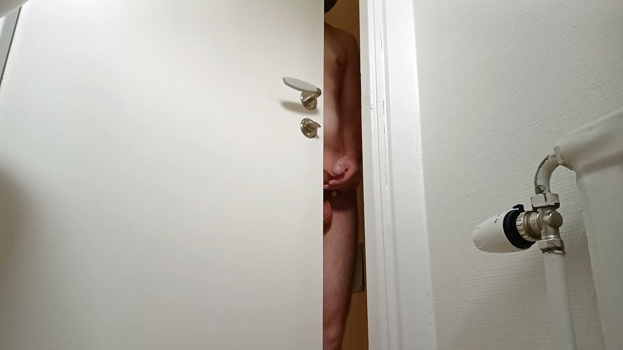 Hiding Behind Door