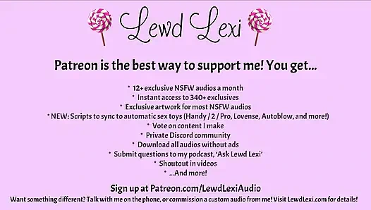 Sahabatmu menenangkanmu dengan payudaranya sebelum wawancara besarmu - roleplay audio erotis