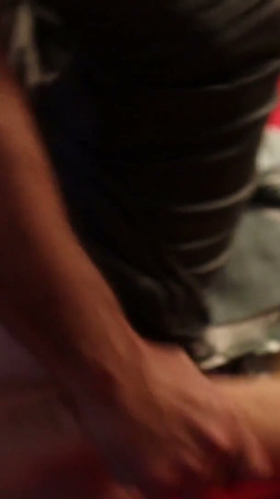 108 - Total fucking (doggy style, rimming, blowjob) in leather pants and sexy satin nightie | Clip 3