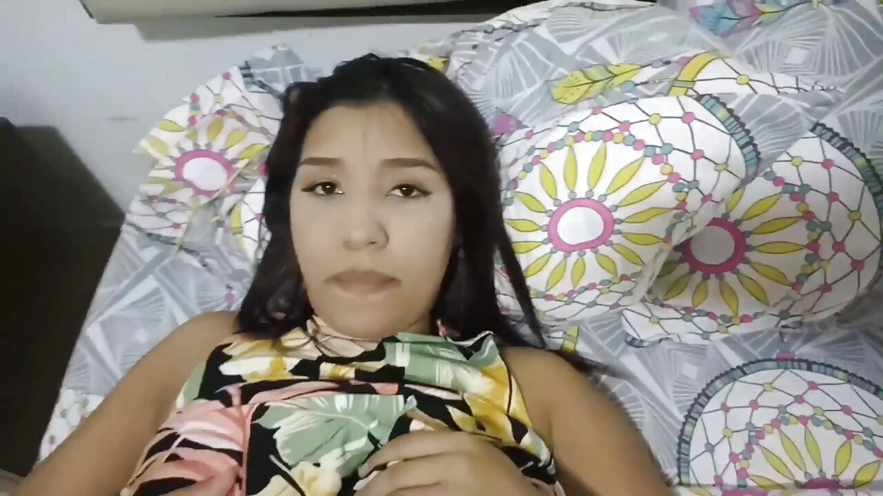 18 year old brunette big saggy tits from New York United States fucking her stepbrother's big dick part 46