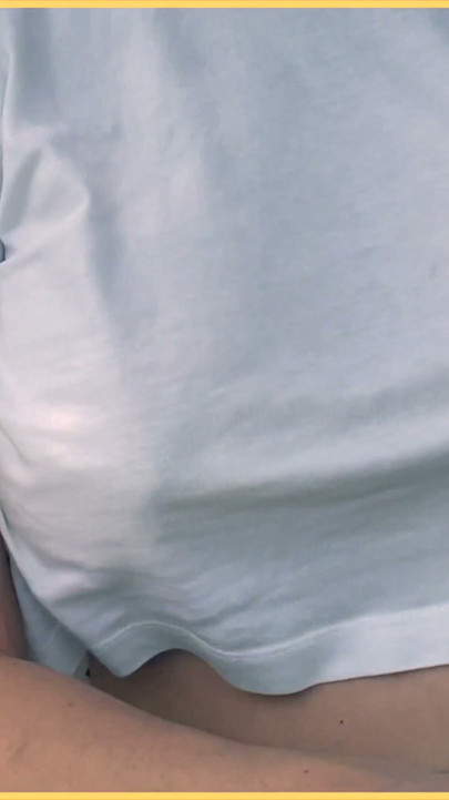 Wifey heads out for a public run braless | Clip 1