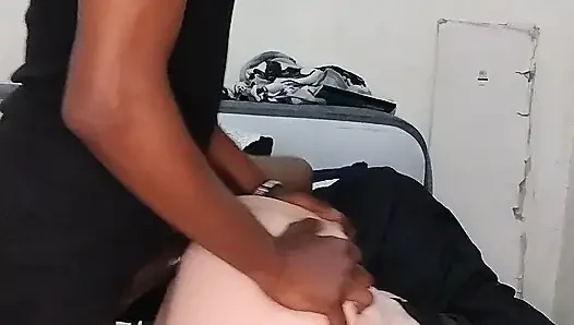 Arkadan çekimler amının derinliklerinde biraz nite!