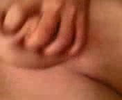 Ex Girlfriend playing with tits