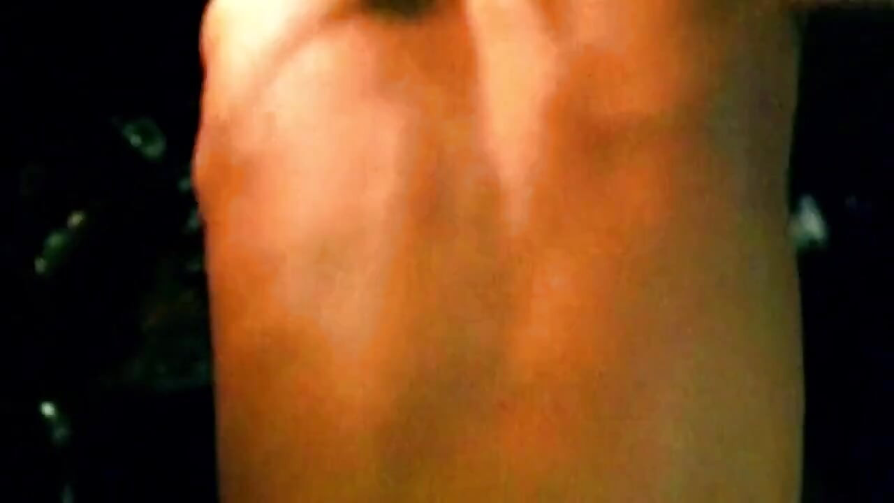 Brunette Fingers Herself Deep in Dark Car