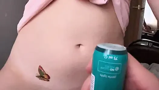 Girl With Beautiful Cums Jumping