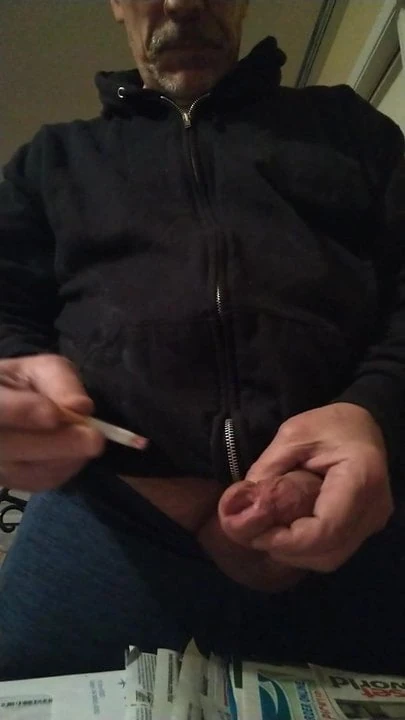 Cigarette in urethra