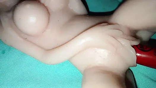 4K Realistic Love Doll Solo Play - Premium Silicone Model POV