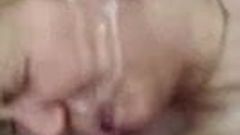 homemade cum in mouth spit